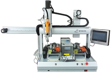 剃須刀雙平臺自動鎖螺絲機(jī)（帶下料）